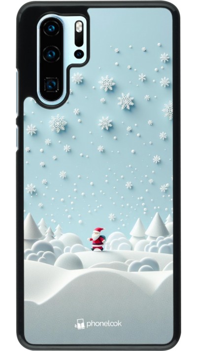 Huawei P30 Pro Case Hülle - Weihnachten 2023 Kleiner Vater Schneeflocke