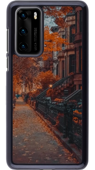 Huawei P40 Case Hülle - Autumn 2024 city