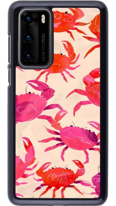 Coque Huawei P40 - Crabs Paint