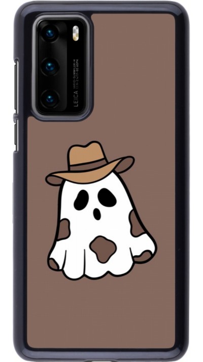 Huawei P40 Case Hülle - Halloween 2024 cowboy ghost