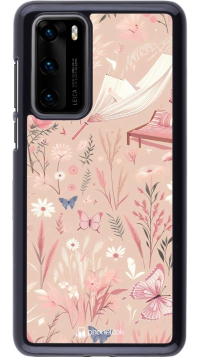 Coque Huawei P40 - Summer Pastel Pattern