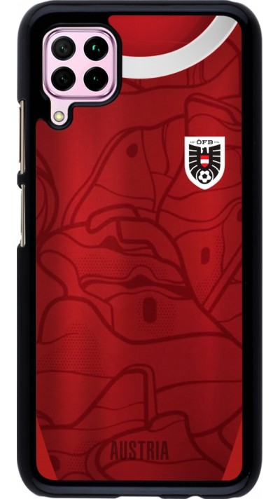 Coque Huawei P40 Lite - Maillot de football Autriche personnalisable
