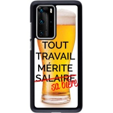 Hülle Huawei P40 Pro - Tout travail mérite sa bière