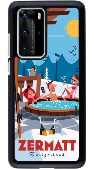 Coque Huawei P40 Pro - Zermatt Mountain Jacuzzi