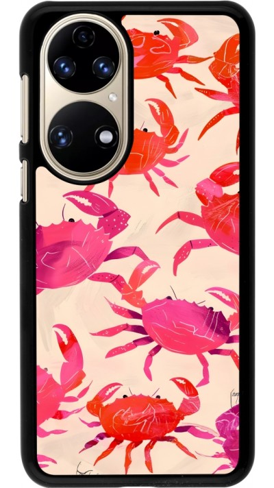 Coque Huawei P50 - Crabs Paint