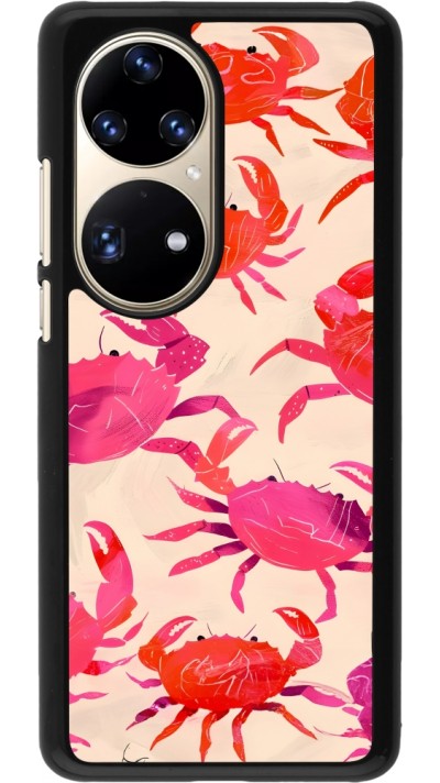 Coque Huawei P50 Pro - Crabs Paint