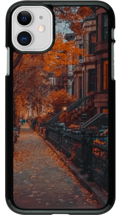 iPhone 11 Case Hülle - Autumn 2024 city