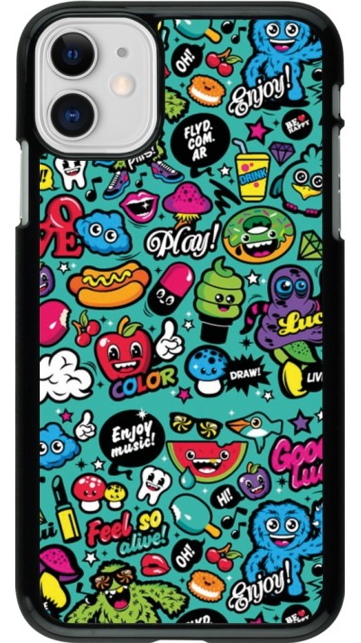 iPhone 11 Case Hülle - Cartoons old school