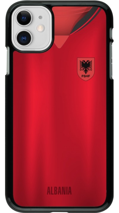 iPhone 11 Case Hülle - Albanien personalisierbares Fussballtrikot