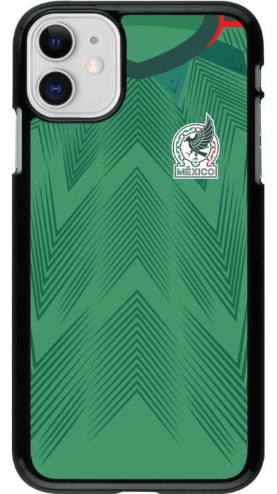 iPhone 11 Case Hülle - Mexiko 2022 personalisierbares Fussballtrikot