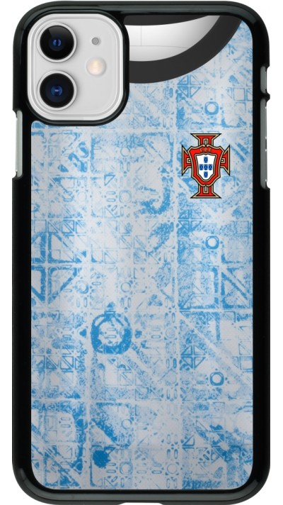 iPhone 11 Case Hülle - Portugal Away personalisierbares Fussballtrikot