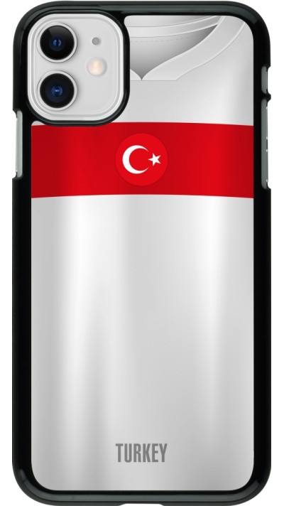 iPhone 11 Case Hülle - Türkei personalisierbares Fussballtrikot