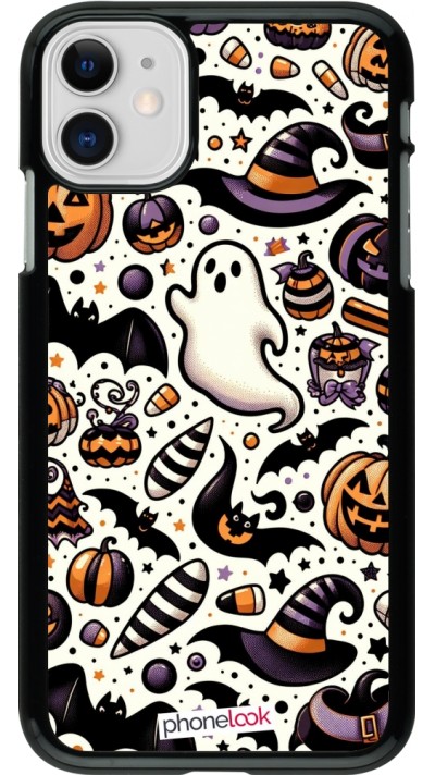 iPhone 11 Case Hülle - Halloween 2024 Niedliches Muster