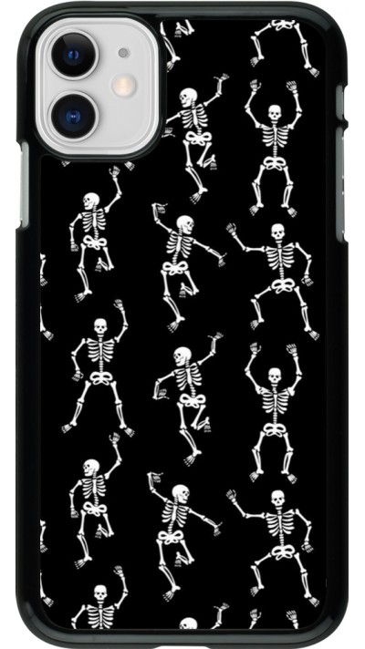 iPhone 11 Case Hülle - Halloween 2024 dancing skeleton