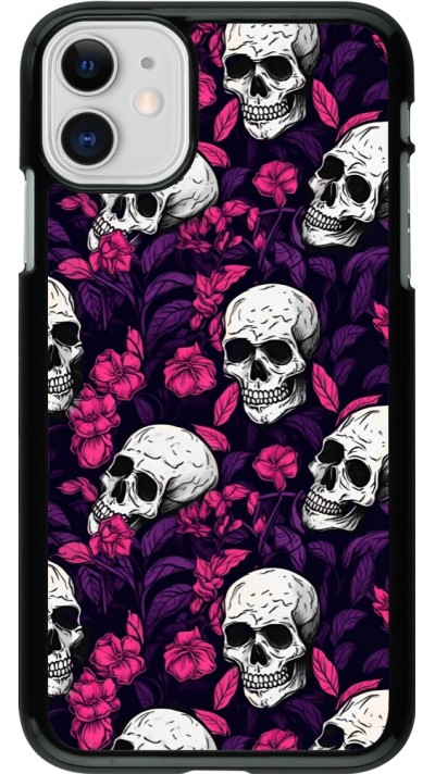 iPhone 11 Case Hülle - Halloween 2024 romantic skulls