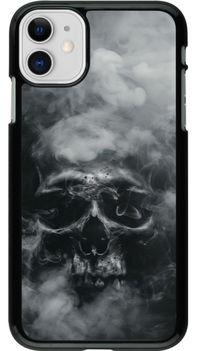 iPhone 11 Case Hülle - Halloween 2024 smoky skull