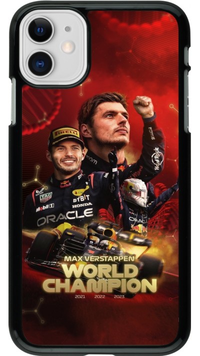 iPhone 11 Case Hülle - Max Verstappen Champion 2023