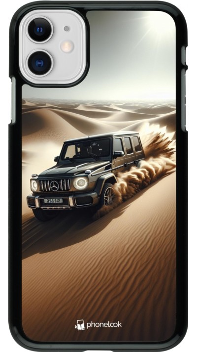 iPhone 11 Case Hülle - Mercedes G Drift Wueste