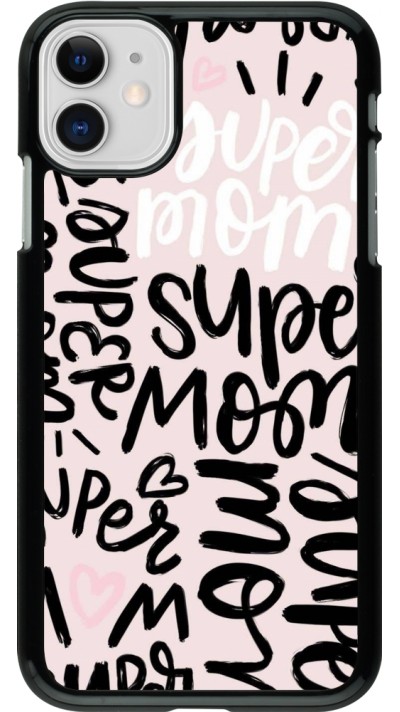 iPhone 11 Case Hülle - Mom 2024 Super mom