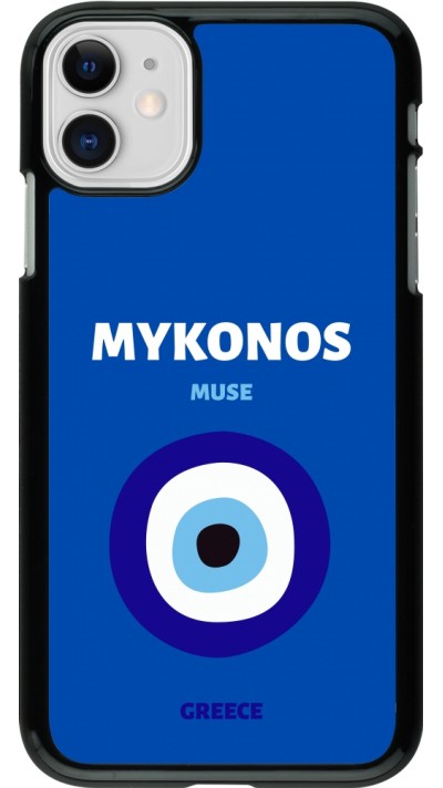 iPhone 11 Case Hülle - Pop Summer Destination Mykonos