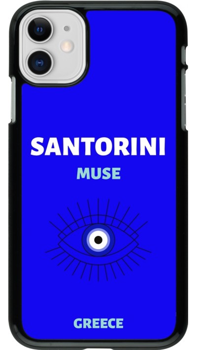 iPhone 11 Case Hülle - Pop Summer Destination Santorini