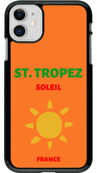 iPhone 11 Case Hülle - Pop Summer Destination St-Tropez