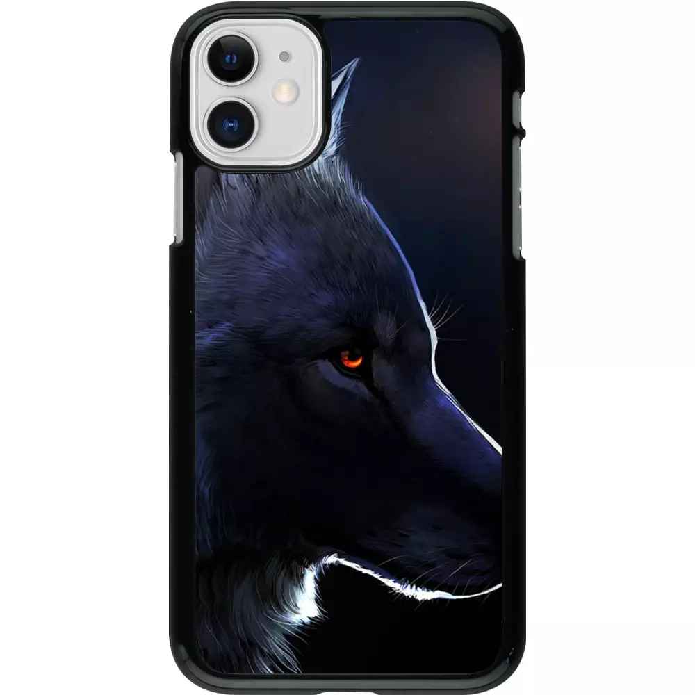 Hülle iPhone 11 - Wolf Shape