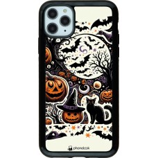 iPhone 11 Pro Max Case Hülle - Hybrid Armor schwarz Halloween 2024 Spuk