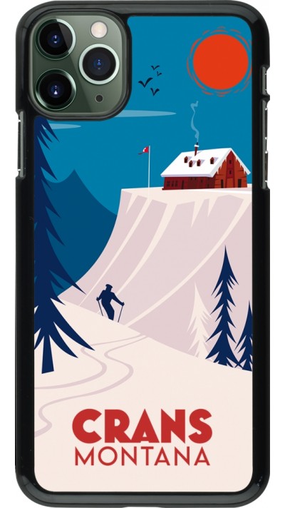 iPhone 11 Pro Max Case Hülle - Crans-Montana Cabane