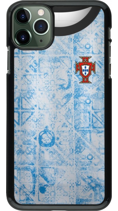 iPhone 11 Pro Max Case Hülle - Portugal Away personalisierbares Fussballtrikot