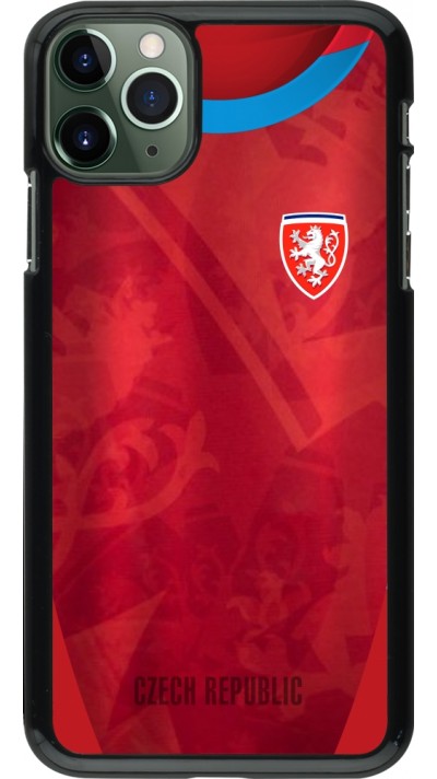 iPhone 11 Pro Max Case Hülle - Tschechische Republik personalisierbares Fussballtrikot