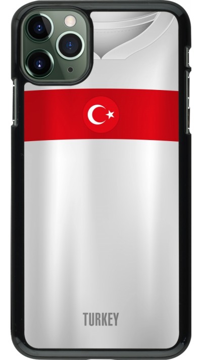 iPhone 11 Pro Max Case Hülle - Türkei personalisierbares Fussballtrikot