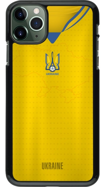 iPhone 11 Pro Max Case Hülle - Fussballtrikot Ukraine