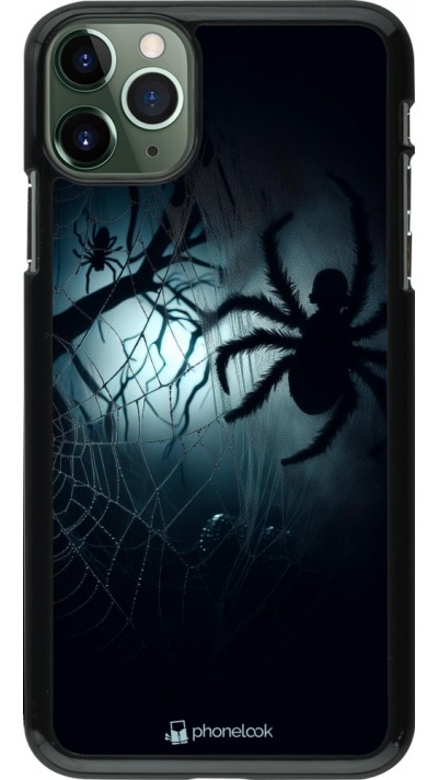 iPhone 11 Pro Max Case Hülle - Halloween 2024 Dunkle Spinne