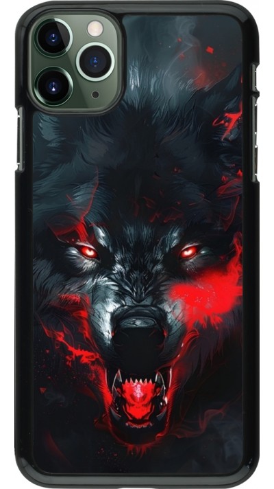 iPhone 11 Pro Max Case Hülle - Halloween 2024 mad werewolf