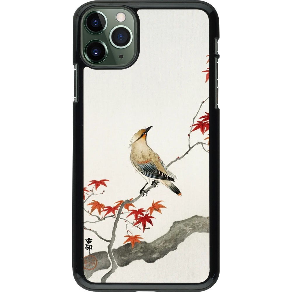 iPhone 11 Pro Max Case Hülle - Japanese Bird