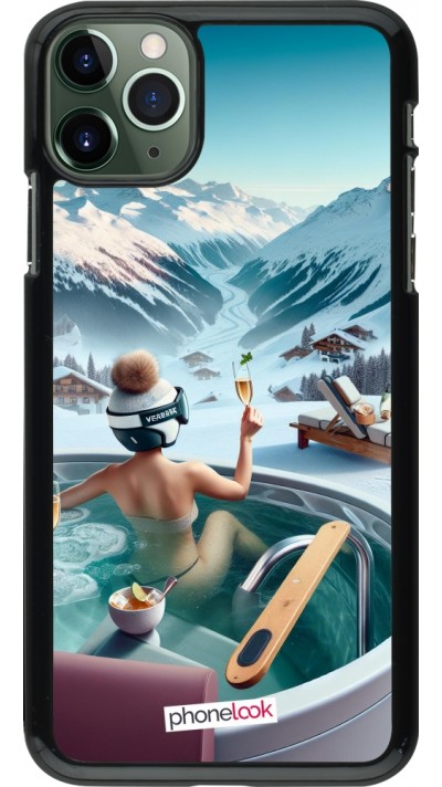 iPhone 11 Pro Max Case Hülle - Berg Glamour Whirlpool