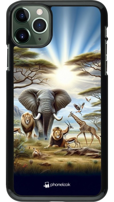 iPhone 11 Pro Max Case Hülle - Afrikanisches Wildleben