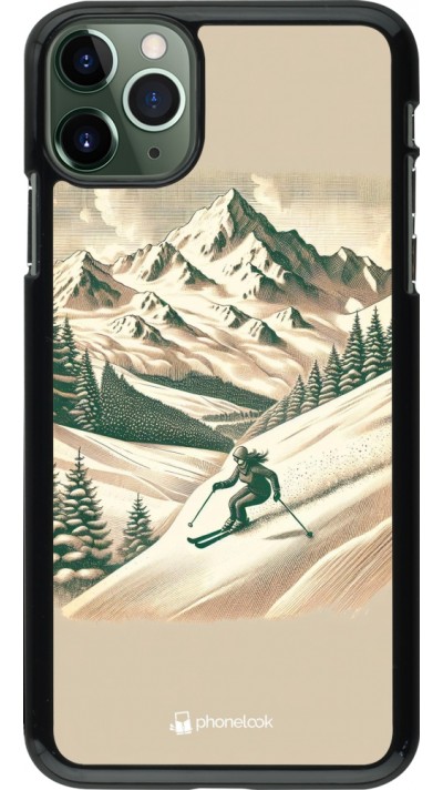 iPhone 11 Pro Max Case Hülle - Vintage Skiberg