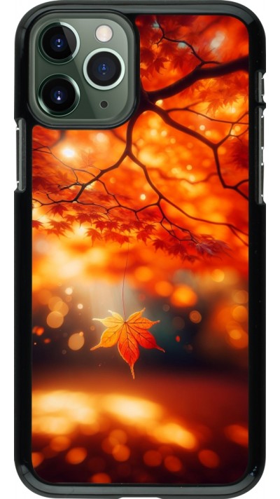 iPhone 11 Pro Case Hülle - Herbst Magisch Orange