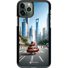 iPhone 11 Pro Case Hülle - Kackhaufen Emoji Spaziergang