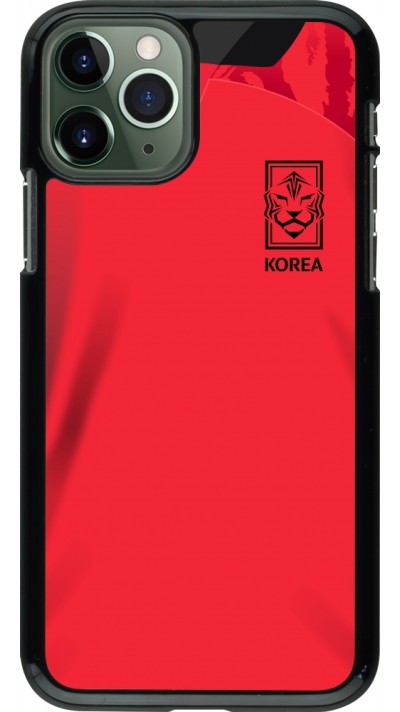 iPhone 11 Pro Case Hülle - Südkorea 2022 personalisierbares Fussballtrikot