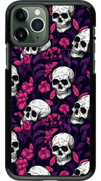 iPhone 11 Pro Case Hülle - Halloween 2024 romantic skulls