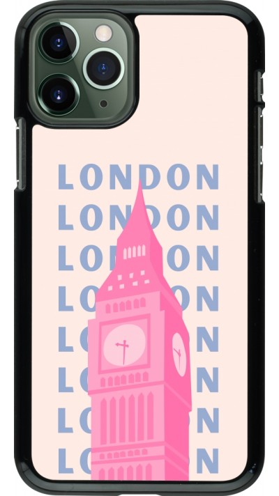 iPhone 11 Pro Case Hülle - London Pink Print