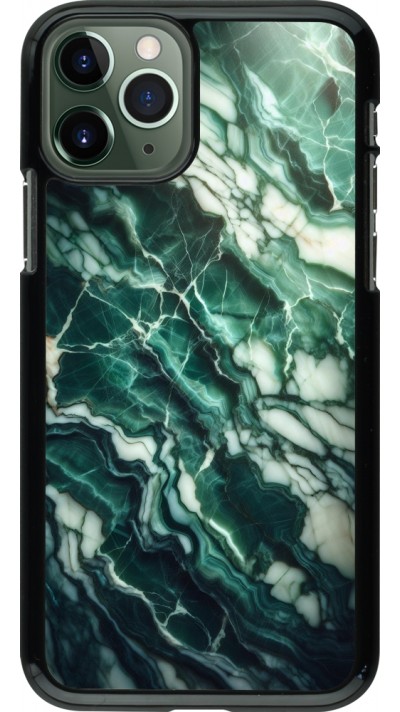 iPhone 11 Pro Case Hülle - Majestätischer grüner Marmor