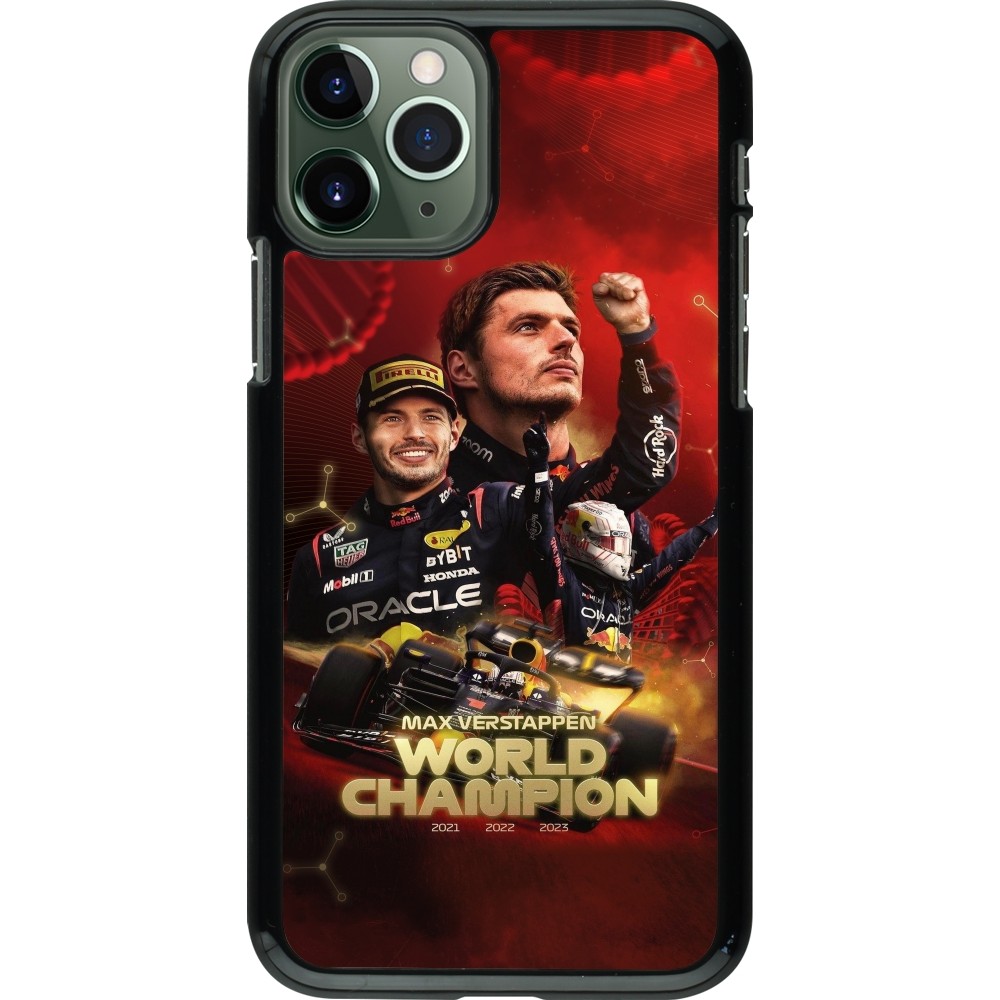 iPhone 11 Pro Case Hülle - Max Verstappen Champion 2023