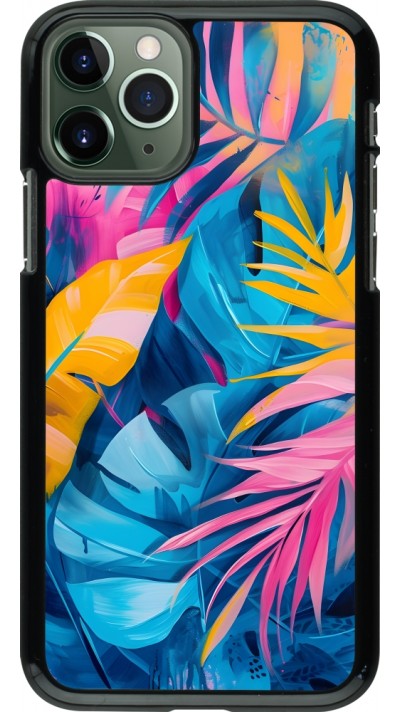 iPhone 11 Pro Case Hülle - Palms Blue