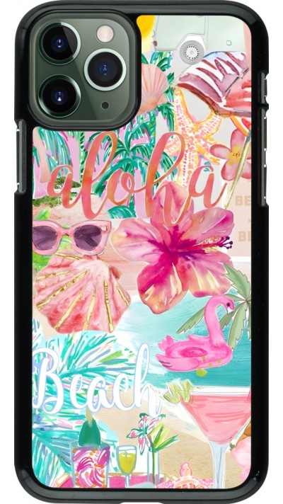 iPhone 11 Pro Case Hülle - Preppy Collage Aloha