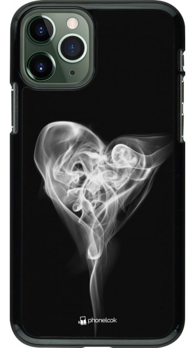 Hülle iPhone 11 Pro - Valentine 2022 Black Smoke