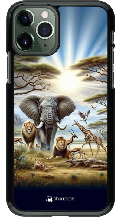 iPhone 11 Pro Case Hülle - Afrikanisches Wildleben